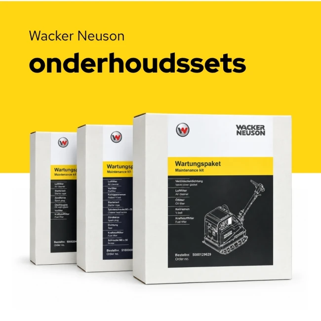 Wacker Neuson onderhoud