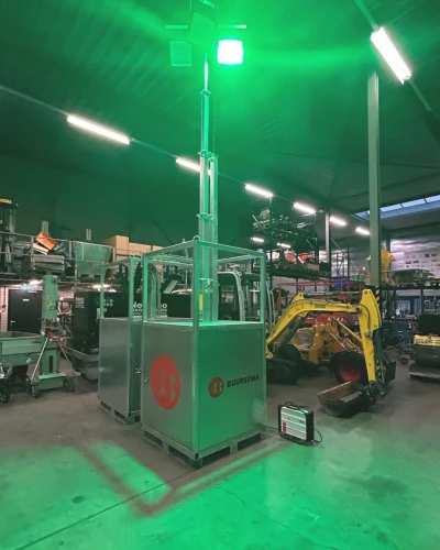 Buursema Bouwbedrijf kiest voor de Sirius Pro met groene lamp