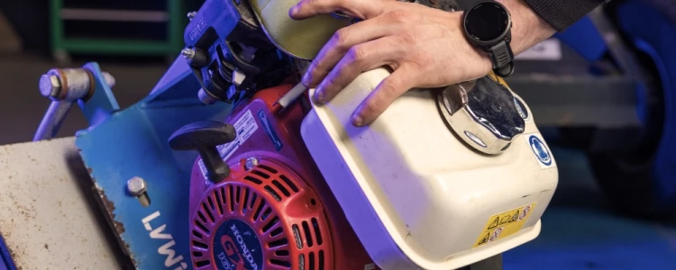Trilplaat reparatie