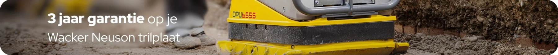 Wacker DPU 6555 HEHAP trilplaat