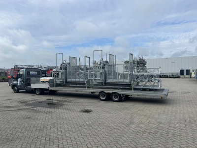Twee AT50 bouwliften geleverd aan HuneBouw