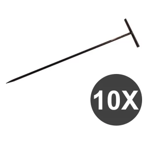 10x Draadpen 800x16mm T kop 0923