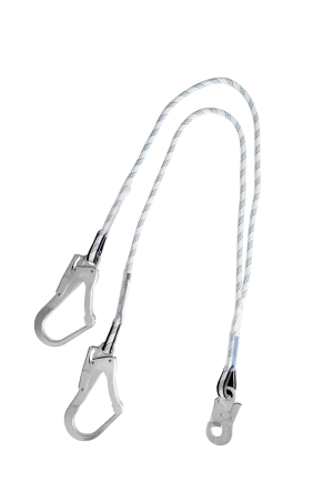 Veiligheidslijn 1,5 meter Restraint White XL forked 16276