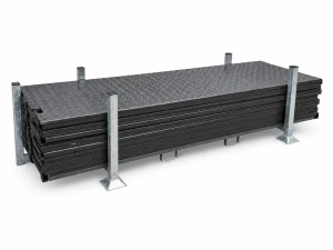 20 Stuks kunststof rijplaten 3 meter in bok