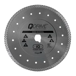 iQ Q-Drive diamantzaagblad 254 mm harde materialen