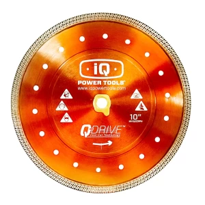 iQ Q-Drive diamantzaagblad 254 mm keramiek