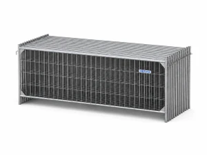 34x Heras M100 bouwhek laag