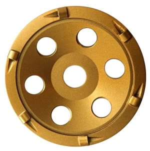 Komschijf Pristis PKD segment 125 mm medium goud