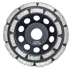 Komschijf Pristis segment 125 mm hard zwart