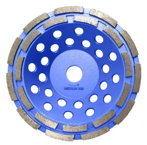 Komschijf Pristis segment 180 mm medium blauw