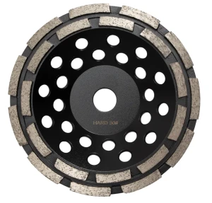 Komschijf Pristis segment 180 mm hard zwart