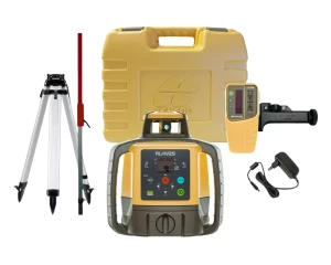 Met LS-80X handontvanger, baak en statief