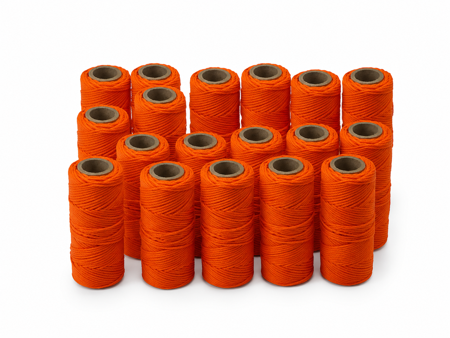 50x Metselkoord fluo oranje - Metselkoord