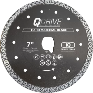 iQ Q-Drive diamantzaagblad 180 mm harde materialen