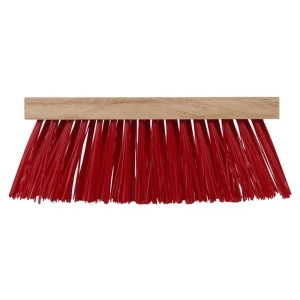 Voegbezem rood 2 rijen