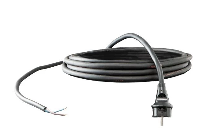 Aansluitsnoer 2 x 2,5 mm² 5 meter 230 volt