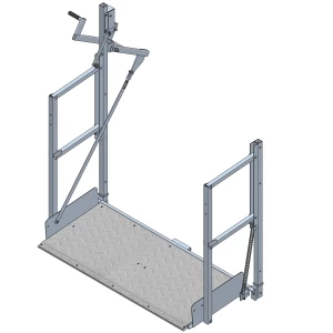 Afrijklep 0,60 cm t.b.v. bouwliften AT50-AT75-AT95 de Jong
