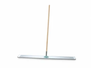 Afrijspaan aluminium 1000  x 100 mm incl. houten steel