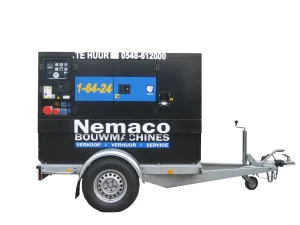 Aggregaat 40 KVA aanhanger model
