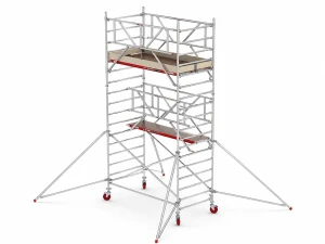 Altrex RS Tower 42-S rolsteiger hout met Safe-Quick