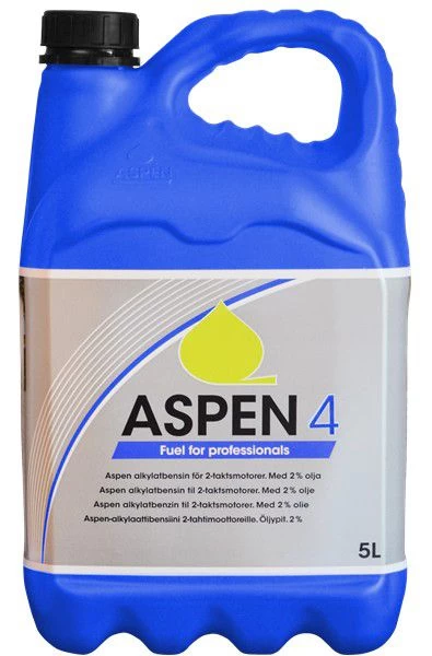 Aspen blauw 5 liter brandstof 4 takt