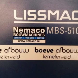Bandzaag MBS510 Lissmac voor gasbeton