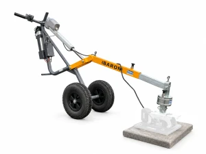 Baron tegelverlegwagen op accu