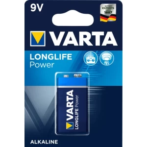 Batterij Longlife power 9 volt Block Varta