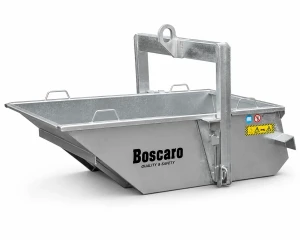 Boscaro kraancontainer 1000 liter gegalvaniseerd