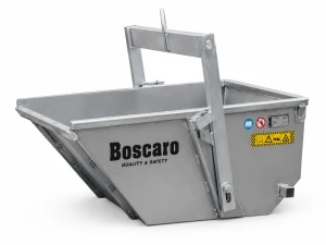 Boscaro kraancontainer 500 liter aluminium