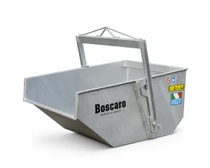 Boscaro kraancontainer 500 liter gegalvaniseerd