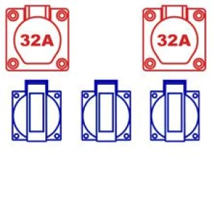 Bouwmeterkast 40A Keraf KEM 4003
