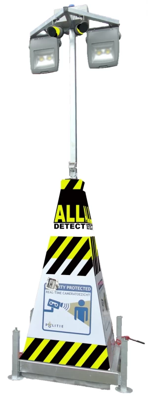 Bouwplaatsbeveiliging All Detect camerabewaking