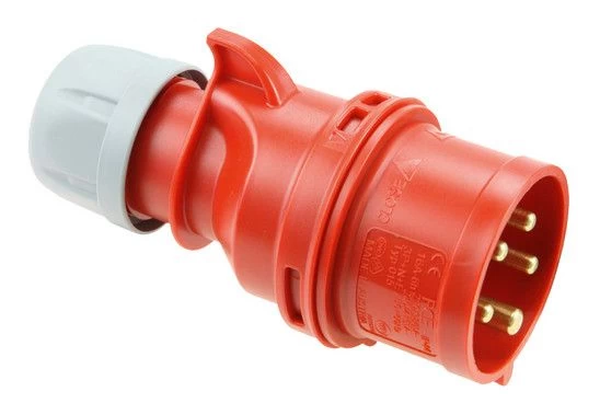 CEE stekker 400 volt 4P 16A Keraf