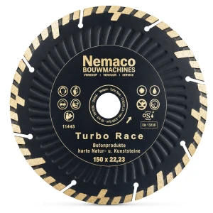 Nemaco Turbo Race universeel diamantzaagblad 150 x 22,23 mm
