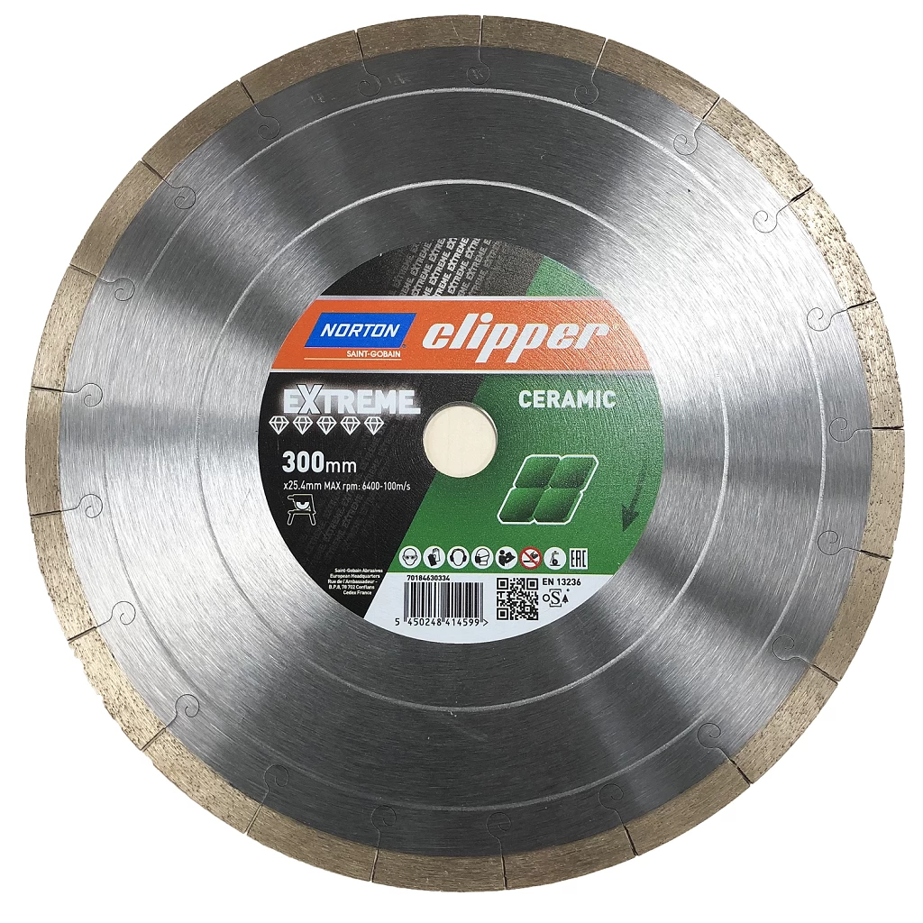 Clipper Ceram Extreme diamant zaagblad 300 x 25,4 mm