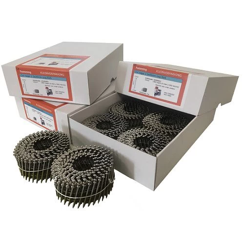 Coil nagel RVS bolkop 2.3x45mm