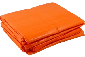 Bouw afdekzeil oranje