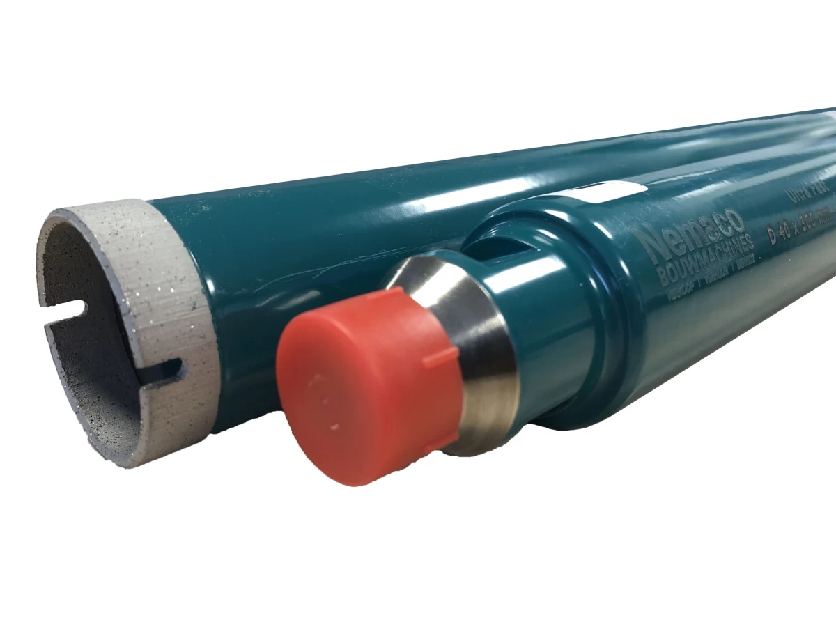 Diamantboor dichte ring R½ dunwandig lengte 300 mm Nemaco