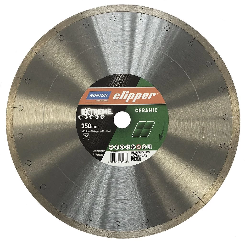 Diamantzaagblad Clipper Ceram Extreme 350 x 25,4 mm