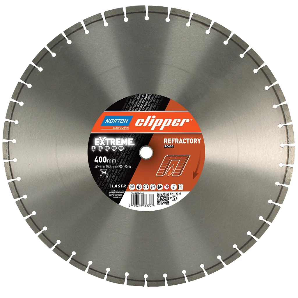 Diamantzaagblad Norton Clipper RC400 1000 x 60 mm