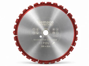 Diamantzaagblad voor boomwortels en dakleer 350 x 25,4 mm Nemaco