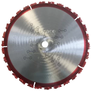 Diamantzaagblad voor boomwortels en dakleer 350 x 25,4 mm Nemaco