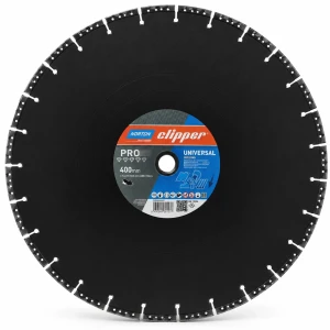 Norton Clipper Pro Universeel Ductile diamantzaagblad 400 x 25,4 mm gebruikt