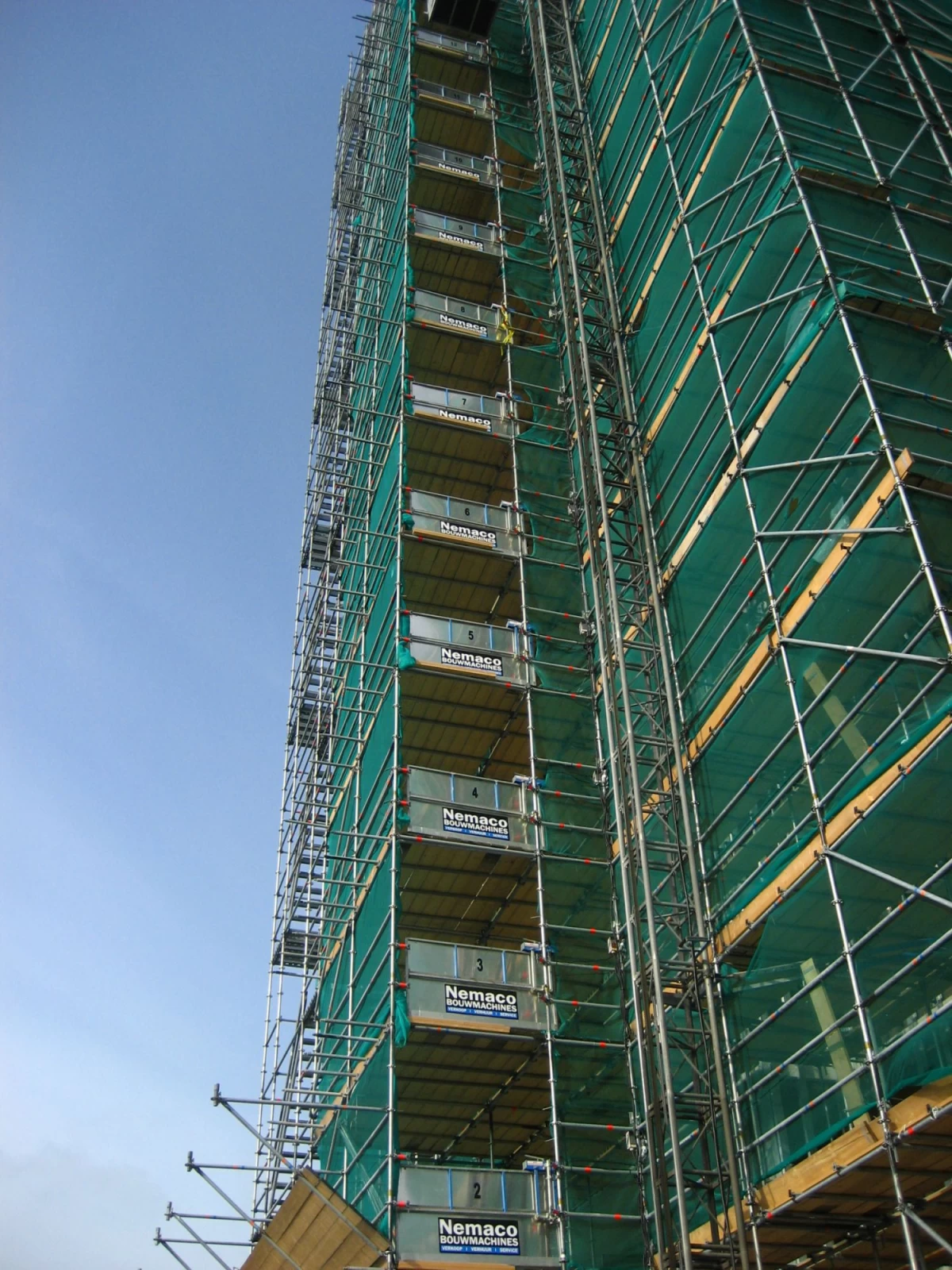 Etage schuifhek inclusief zendknop