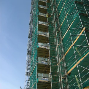 Etage schuifhek dichte uitvoering