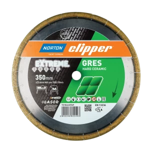 Norton Clipper Extreme Gres diamantzaagblad keramiek 350 x 25,4 mm