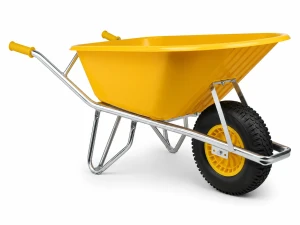 Fort SMB100 kruiwagen 100 liter geel