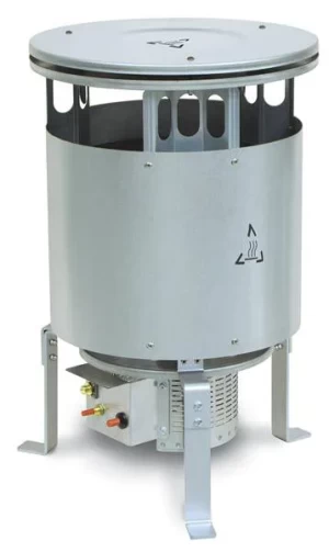 Oklima SW128 gasheater 15 - 31 kW RVS
