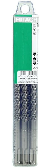 Hikoki Betonboor SDS+ 4-snijder Set a 10 stuks